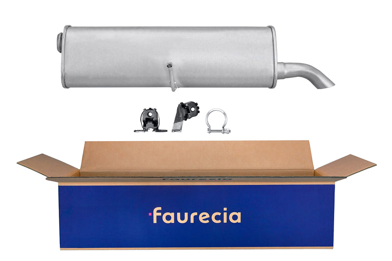 FAURECIA 8LD 366 032-591 Rear Muffler - Easy2Fit® Kit - fits PEUGEOT 306