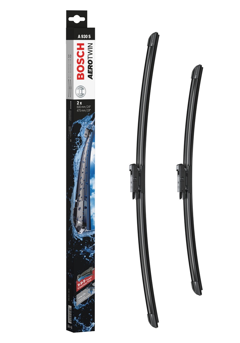 Bosch Aerotwin Front Wiper Blade Set - 600/475mm - A930S