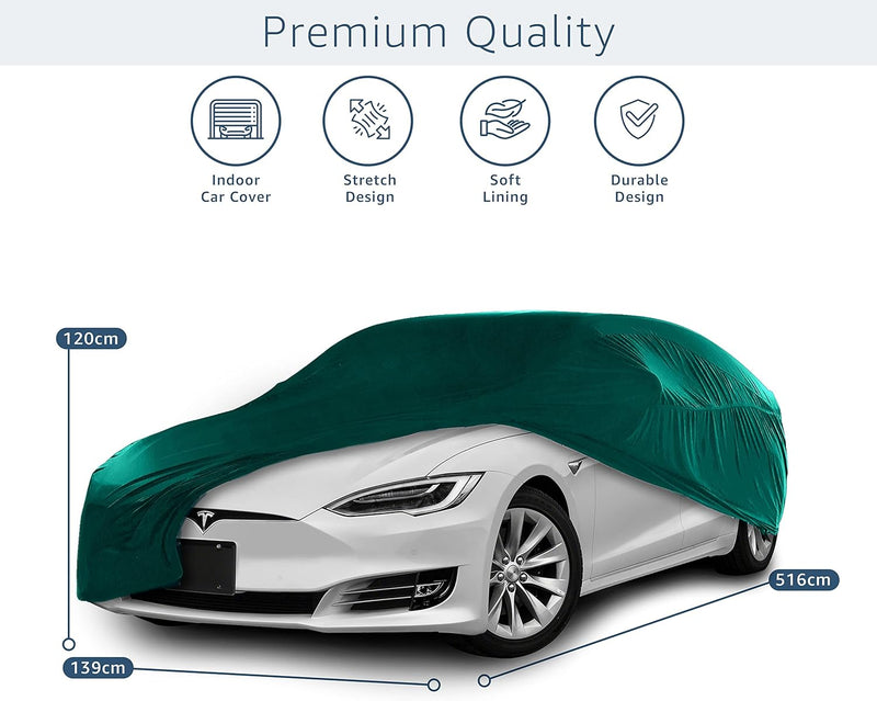 Indoor Car Cover X Large (Green)