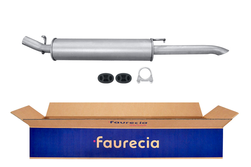 FAURECIA 8LD 366 030-731 Rear Muffler - Easy2Fit® Kit - fits OPEL ASTRA F