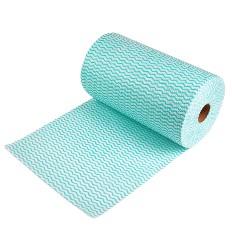 Nilco Non-Woven Cloths Roll Green - 100 Sheets - TETNCA008