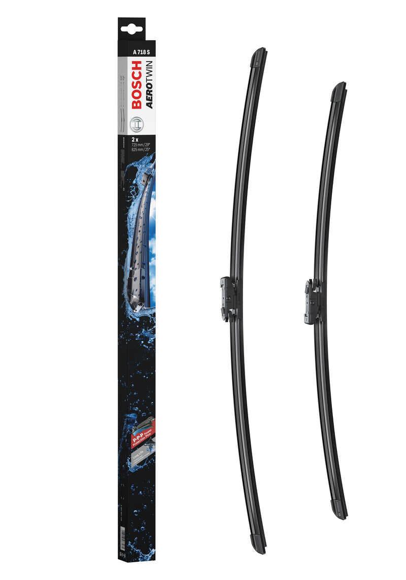 Bosch Aerotwin Front Wiper Blade Set - 725/625mm - A718S