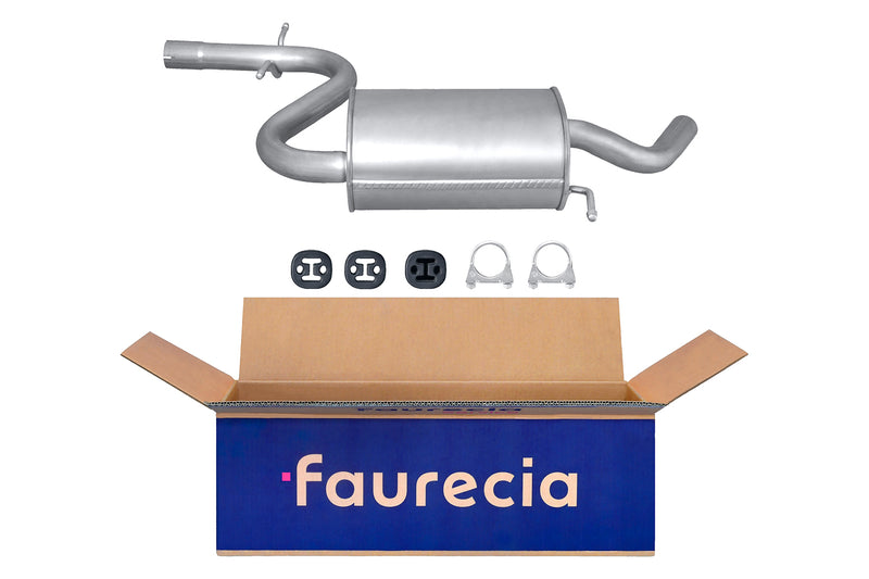 FAURECIA 8LB 366 021-131 Front Muffler - Easy2Fit® Kit - fits OPEL MERIVA A