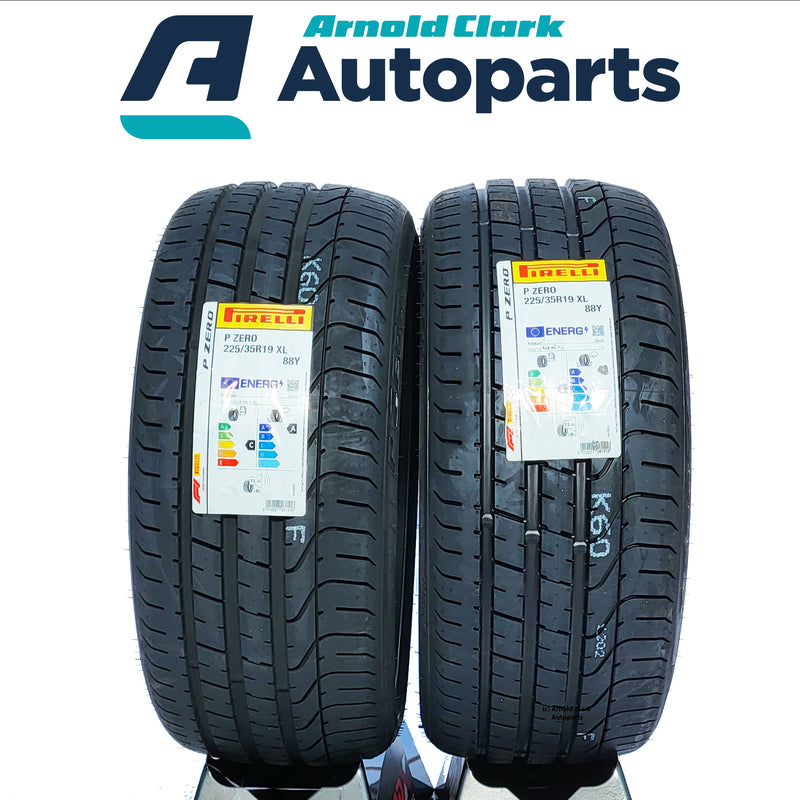 225 35 19 88Y Pirelli P-Zero Tyres x2 Pair