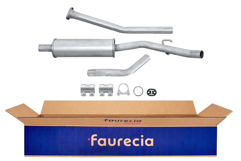 FAURECIA 8LC 366 023-401 Centre Muffler - Easy2Fit® Kit - fits PEUGEOT PARTNER