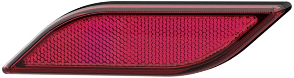 HELLA 8RA 013 347-061 Reflector - Shapeline Style - Lens Colour: Red - rectangular - Glued/mounting