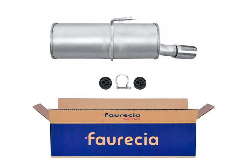 FAURECIA 8LD 366 032-501 Rear Muffler - Easy2Fit® Kit - fits PEUGEOT 406 Break