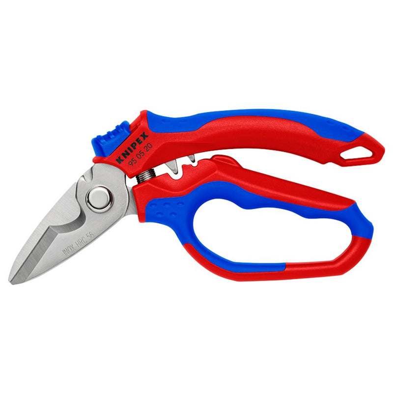 Draper KNIPEX 95 05 20 SB Angled Electricians Shears, 160mm