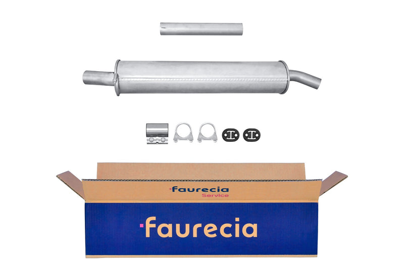 FAURECIA 8LB 366 020-891 Front Muffler - Easy2Fit® Kit - fits FORD MONDEO II