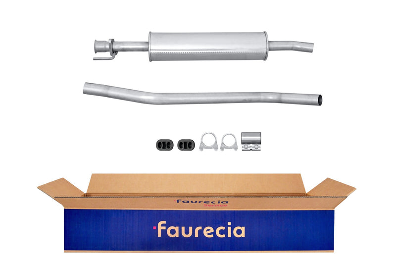 FAURECIA 8LB 366 021-531 Front Muffler - Easy2Fit® Kit - fits PEUGEOT 406