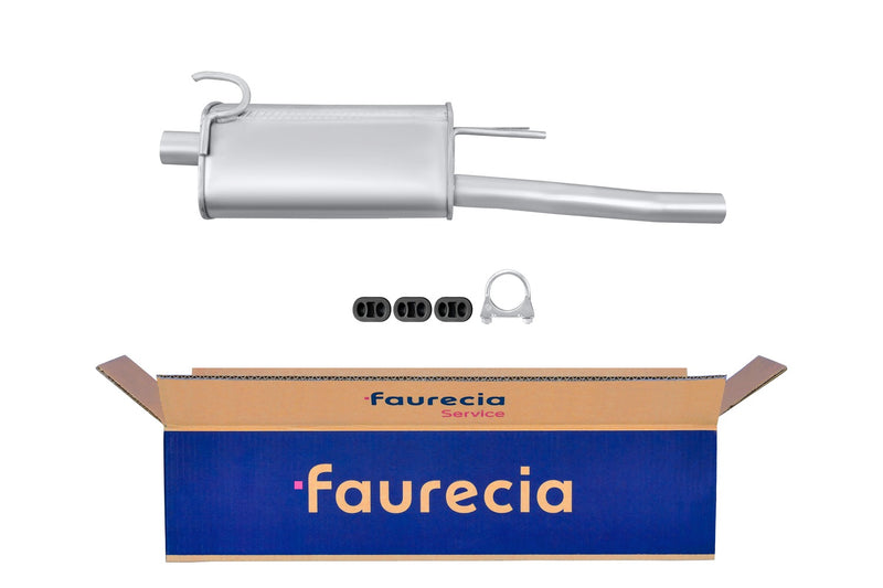 FAURECIA 8LD 366 031-751 Rear Muffler - Easy2Fit® Kit - fits PEUGEOT 306 Break