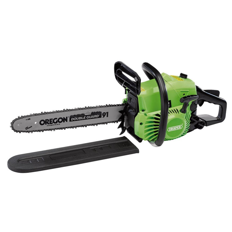 Draper Petrol Chainsaw with Oregon® Chain and Bar, 400mm, 37cc