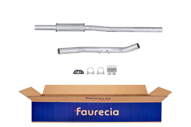 FAURECIA 8LC 366 026-351 Centre Muffler - Easy2Fit® Kit - fits VOLVO S80 I (184)