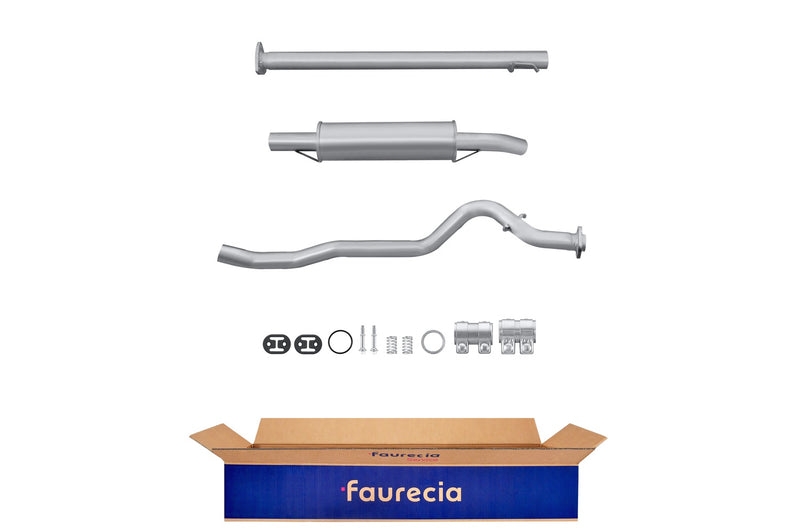 FAURECIA 8LC 366 024-011 Centre Muffler - Easy2Fit® Kit - fits FORD ESCORT V