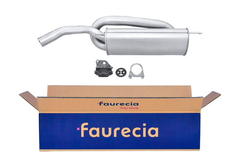 FAURECIA 8LD 366 030-041 Rear Muffler - Easy2Fit® Kit - fits FORD FOCUS I