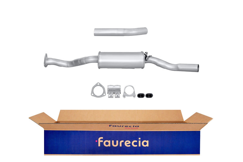 FAURECIA 8LC 366 026-151 Centre Muffler - Easy2Fit® Kit - fits VW TRANSPORTER T4