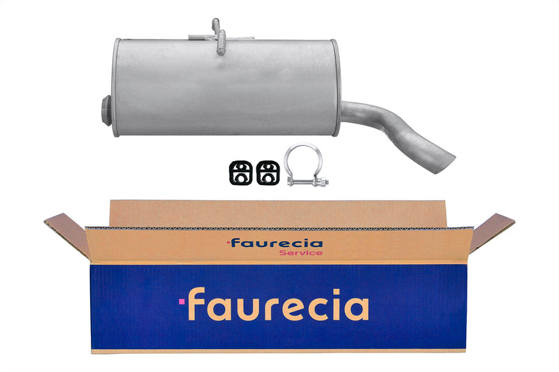 FAURECIA 8LD 366 030-161 Rear Muffler - Easy2Fit® Kit - fits FORD FIESTA V