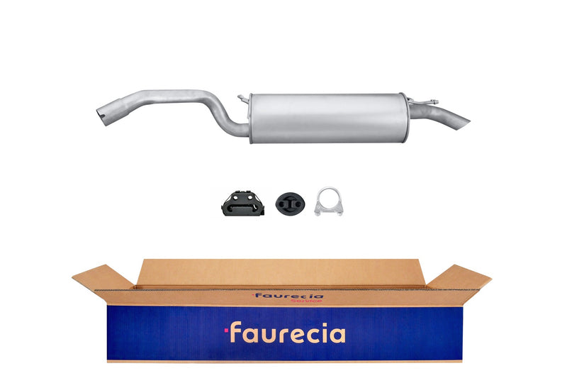 FAURECIA 8LD 366 031-891 Rear Muffler - Easy2Fit® Kit - fits PEUGEOT 307 Break