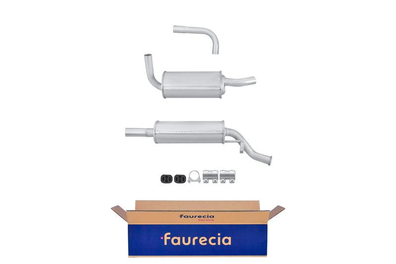 FAURECIA 8LD 366 033-311 Rear Muffler - Easy2Fit® Kit - fits MERCEDES-BENZ V-CLASS (638)