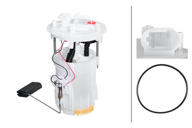 HELLA 8TF 358 306-861 Fuel Feed Unit - Electric - 4-pin connector