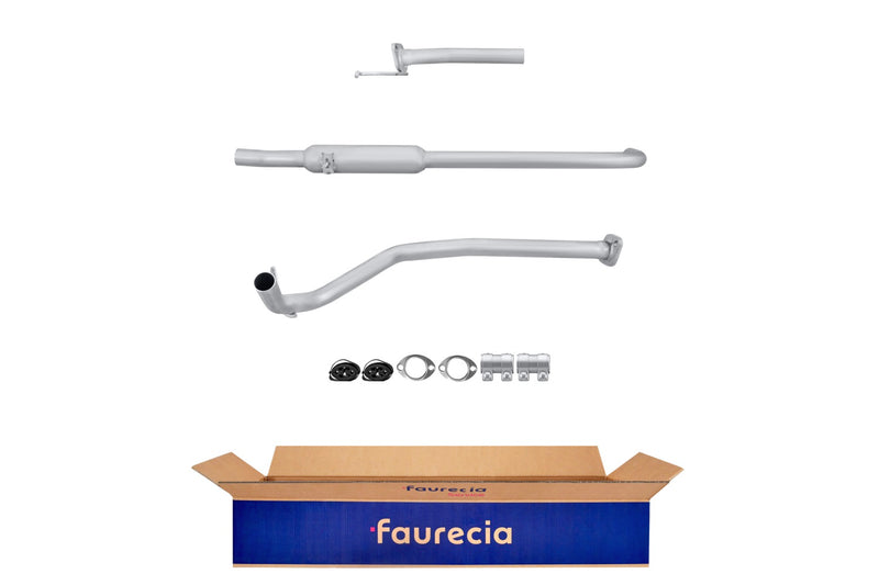 FAURECIA 8LC 366 023-841 Centre Muffler - Easy2Fit® Kit - fits FIAT PUNTO