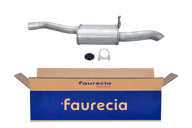 FAURECIA 8LD 366 030-701 Rear Muffler - Easy2Fit® Kit - fits OPEL CORSA B