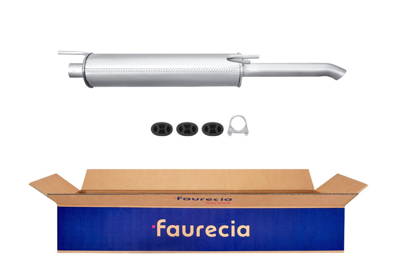 FAURECIA 8LD 366 032-861 Rear Muffler - Easy2Fit® Kit - fits PEUGEOT 207