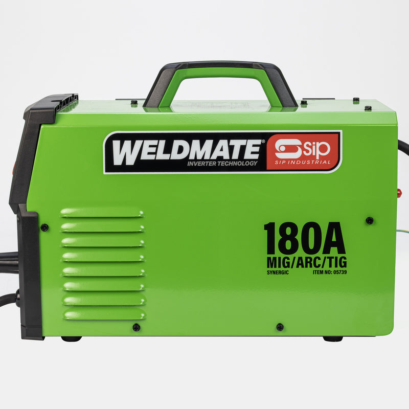 SIP WELDMATE® AUTOPLUS 180A MIG/ARC/TIG Synergic Welder with Cart Package