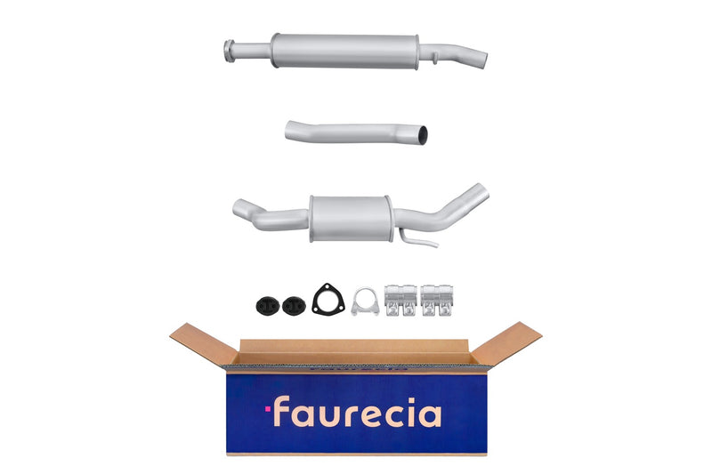 FAURECIA 8LB 366 020-251 Front Muffler - Easy2Fit® Kit - fits CITROËN XSARA (N0)