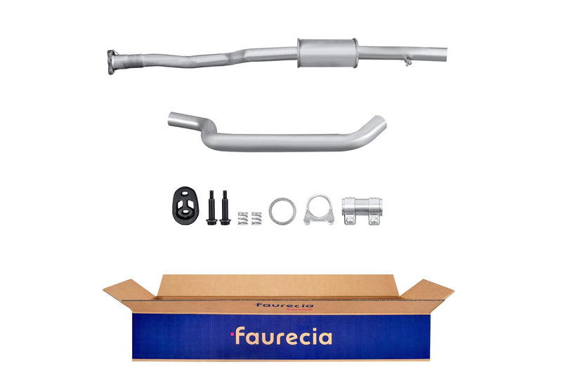 FAURECIA 8LD 366 026-711 Rear Muffler - Easy2Fit® Kit - fits AUDI A2 (8Z0)