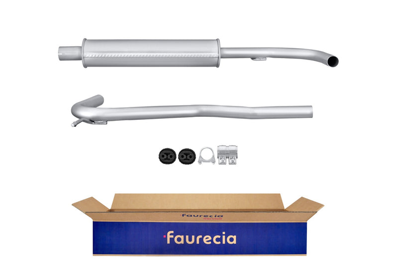 FAURECIA 8LB 366 021-991 Front Muffler - Easy2Fit® Kit - fits RENAULT KANGOO