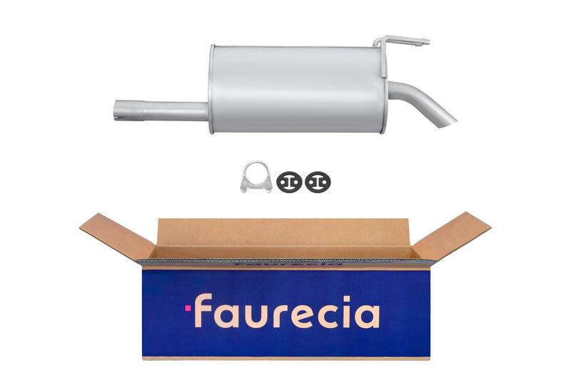 FAURECIA 8LD 366 029-551 Rear Muffler - Easy2Fit® Kit - fits CITROËN JUMPY