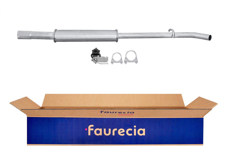 FAURECIA 8LD 366 027-451 Rear Muffler - Easy2Fit® Kit - fits CITROËN JUMPER