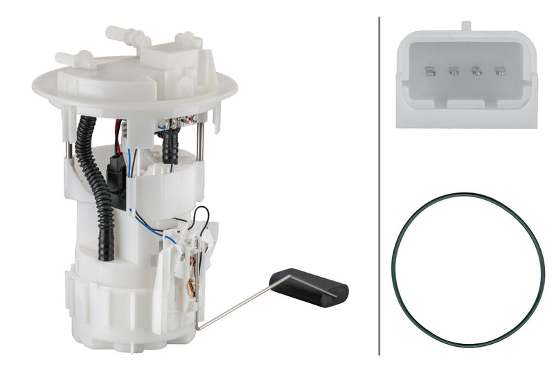 HELLA 8TF 358 106-921 Fuel Feed Unit - Electric - 4-pin connector