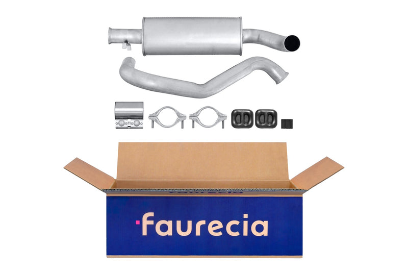 FAURECIA 8LB 366 022-711 Front Muffler - Easy2Fit® Kit - fits VW POLO III CLASSIC (6V2)