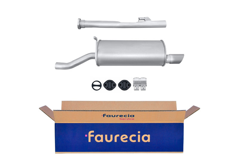 FAURECIA 8LD 366 029-251 Rear Muffler - Easy2Fit® Kit - fits FIAT TALENTO