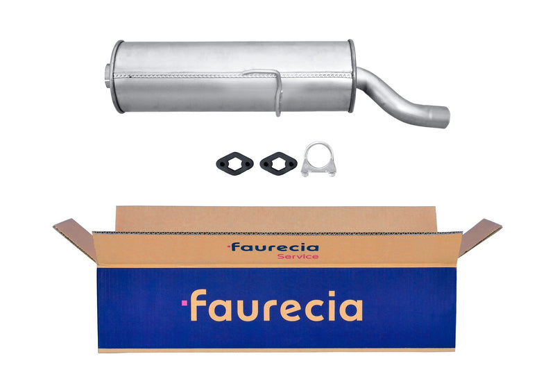 FAURECIA 8LD 366 031-951 Rear Muffler - Easy2Fit® Kit - fits PEUGEOT 205 II