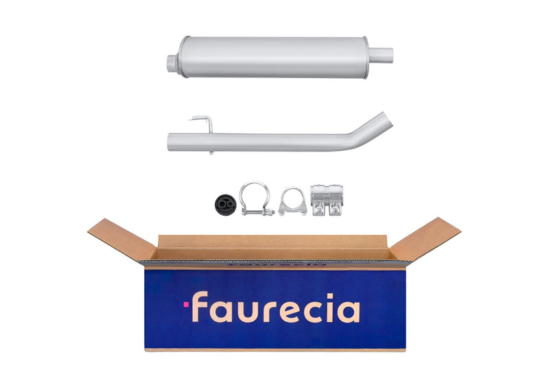 FAURECIA 8LB 366 022-031 Front Muffler - Easy2Fit® Kit - fits RENAULT 19 II