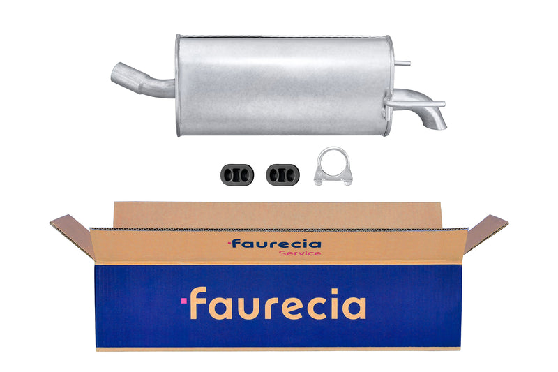 FAURECIA 8LD 366 031-481 Rear Muffler - Easy2Fit® Kit - fits OPEL ASTRA H