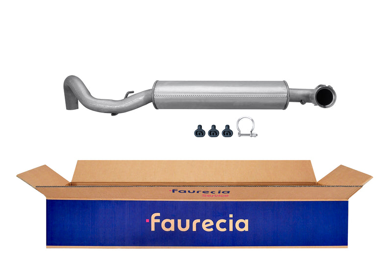 FAURECIA 8LD 366 032-731 Rear Muffler - Easy2Fit® Kit - fits PEUGEOT 207