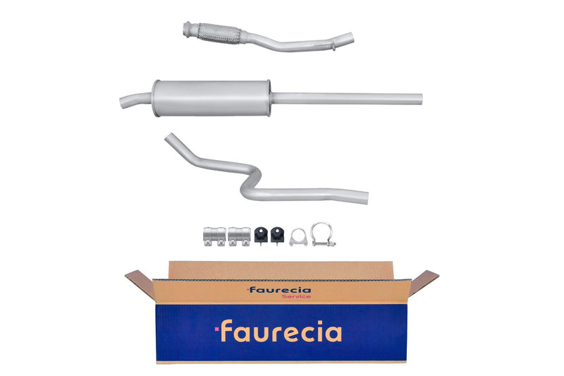 FAURECIA 8LB 366 022-401 Front Muffler - Easy2Fit® Kit - fits RENAULT LAGUNA II