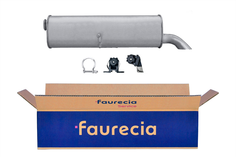 FAURECIA 8LD 366 027-981 Rear Muffler - Easy2Fit® Kit - fits CITROËN C5 III Break