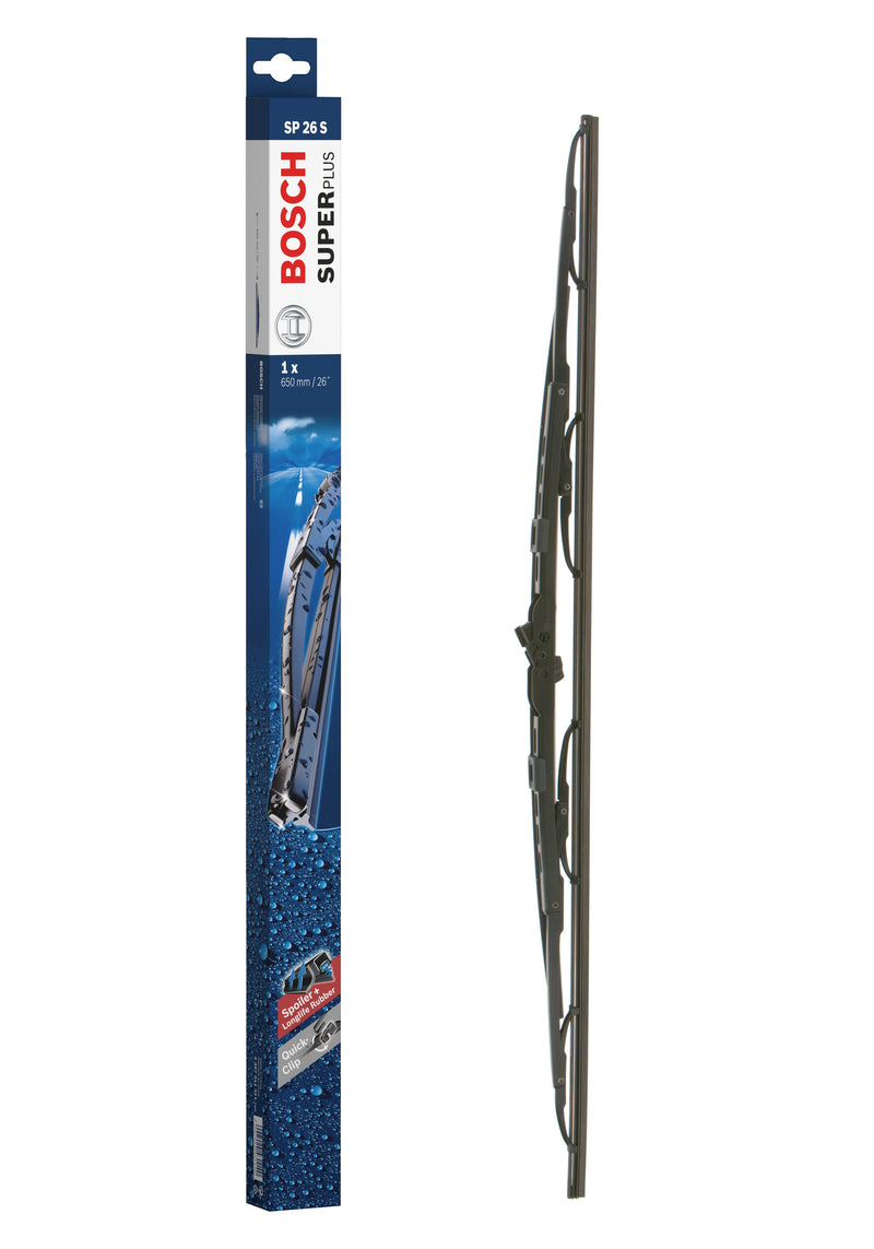 Bosch Wiper Blade Super Plus Spoiler SP26S, 650mm ? single front wiper blade