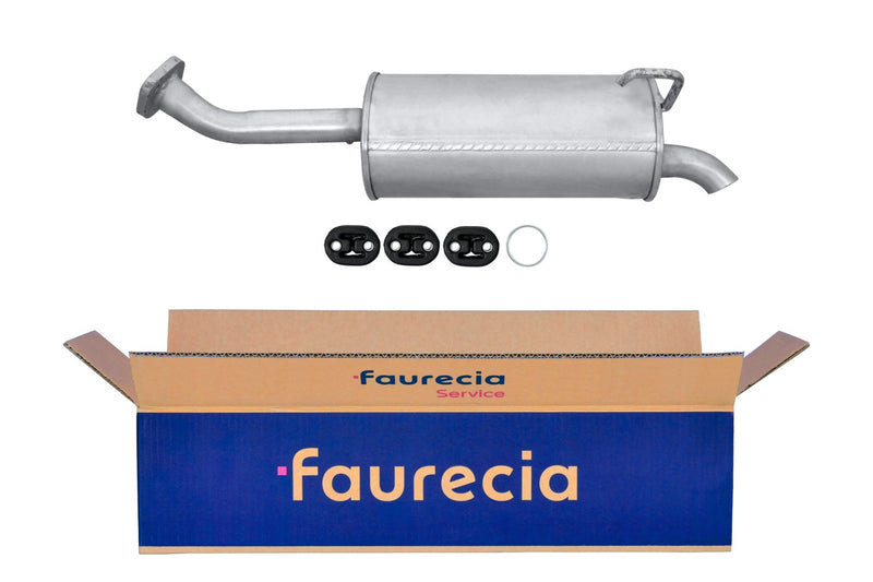 FAURECIA 8LD 366 034-111 Rear Muffler - Easy2Fit® Kit - fits VAUXHALL MOVANO (B)