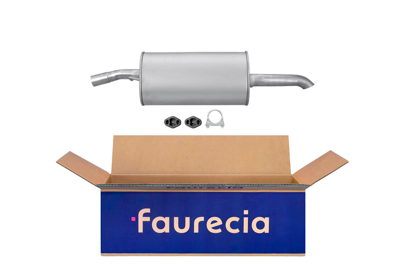 FAURECIA 8LD 366 031-361 Rear Muffler - Easy2Fit® Kit - fits VAUXHALL COMBO TOUR