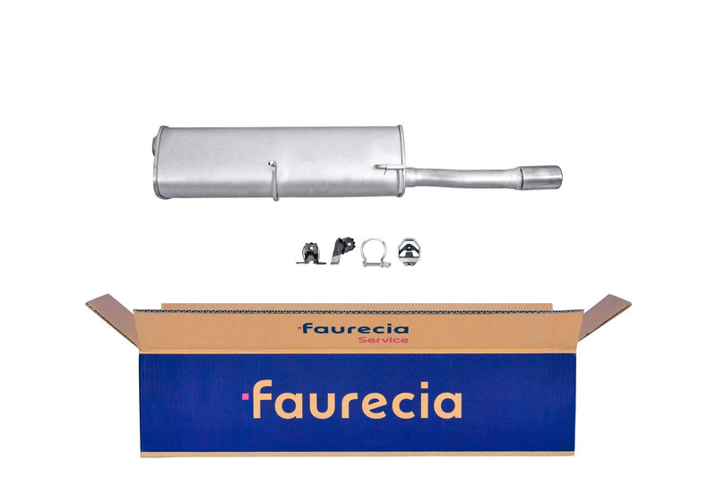 FAURECIA 8LD 366 033-791 Rear Muffler - Easy2Fit® Kit - fits RENAULT 19 II