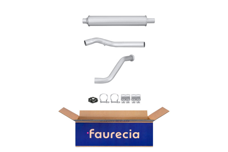 FAURECIA 8LB 366 021-881 Front Muffler - Easy2Fit® Kit - fits NISSAN X-TRAIL I