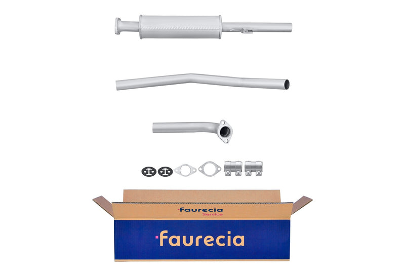 FAURECIA 8LB 366 020-861 Front Muffler - Easy2Fit® Kit - fits HYUNDAI ACCENT II