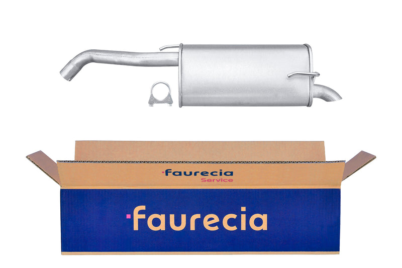 FAURECIA 8LD 366 033-701 Rear Muffler - Easy2Fit® Kit - fits NISSAN MICRA IV