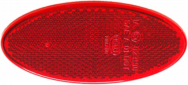 HELLA 8RA 003 326-002 Reflector - Lens Colour: Red - rectangular - Bolted/mounting - Quantity 200